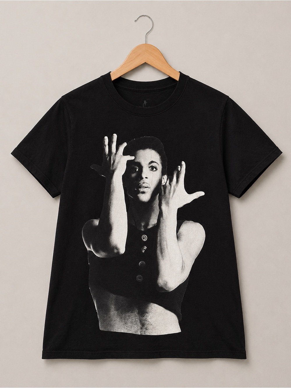 Prince Under the Cherry Moon Black Graphic T-Shirt, Size S